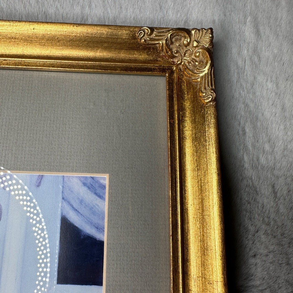 Fernand Khnopff Framed Print Jeanne Kefer Matted Gold Ornate Frame 15.5x12 Getty - Picture 8 of 10